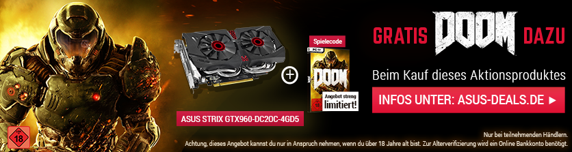 ASUS STRIX-GTX960-DC2OC-4GD5