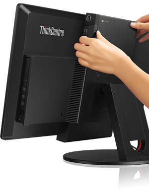 Lenovo ThinkCentre Chromebox Tiny Desktop: TRANSFORMABLE TINY DESKTOP.