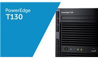 Dell PowerEdge T130 Tower Server: Powerful, compact, agile.