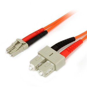 Fiber optic cables provide a higher quality signal over a greater distance