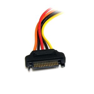 Eliminates the need to bend or strain the SATA cable to account for a lack of space