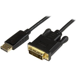Eliminate clutter by connecting your PC directly to the monitor using this short adapter cable