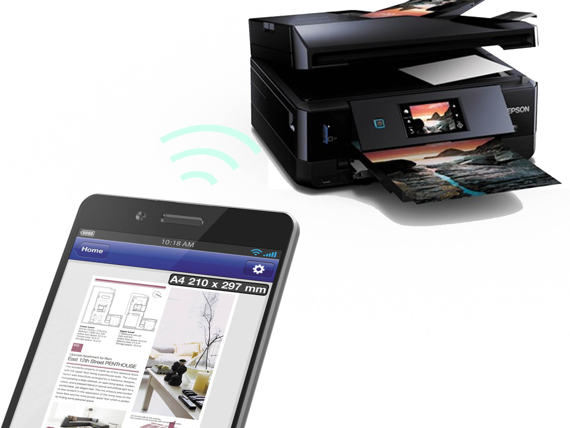 Epson Expression Photo XP760 AllinOne Inkjet Printer eBay