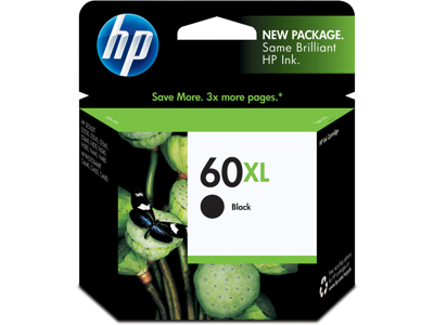 HP 60XL High Yield Black Original Ink Cartridge
