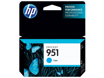 HP 951 Cyan Original Ink Cartridge