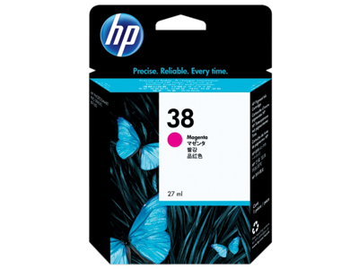 HP 38 Magenta Pigment Original Ink Cartridge