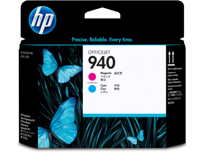 HP 940 Magenta and Cyan Original Printhead
