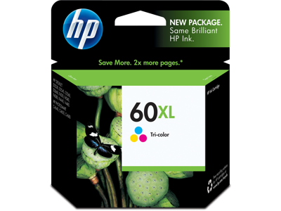 HP 60XL High Yield Tri-color Original Ink Cartridge