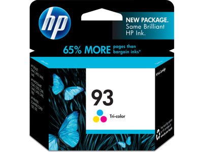 HP 93 Tri-color Original Ink Cartridge