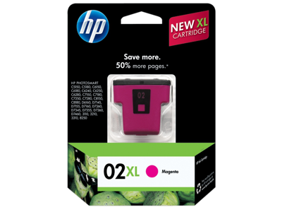 HP 02XL High Yield Magenta Original Ink Cartridge