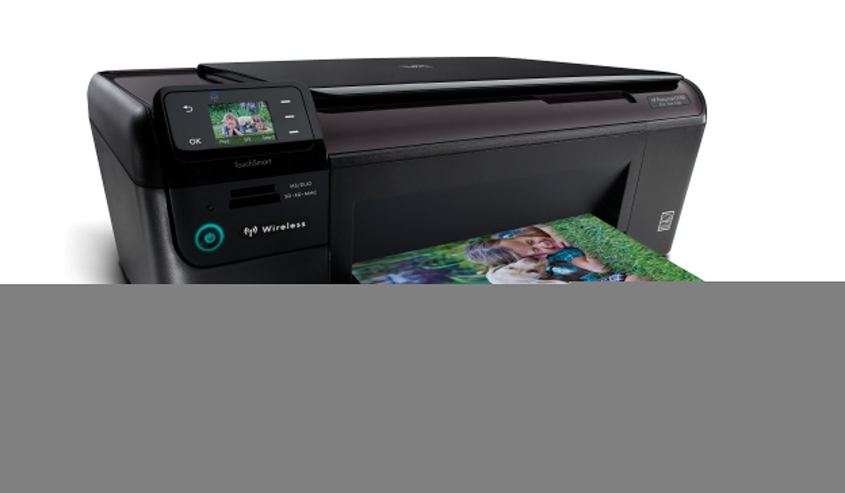 HP Photosmart C4780 Q8380A All-In-One Color Inkjet Printer - 4800 x 1200 Optimized dpi, 29 ppm Mono, 23 ppm Color, USB, 64 MB, Wi-Fi at TigerDirect.com