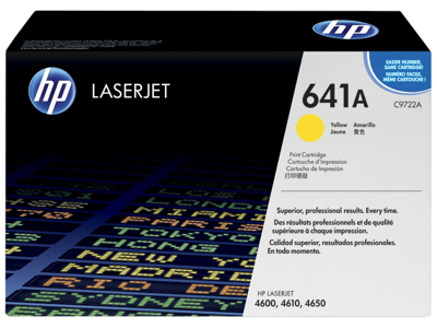 HP 641A Yellow Original LaserJet Toner Cartridge