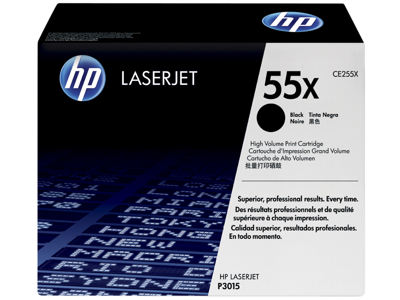 HP 55X High Yield Black Original LaserJet Toner Cartridge