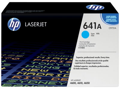 HP 641A Cyan Original LaserJet Toner Cartridge