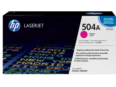 HP 504A Magenta Original LaserJet Toner Cartridge