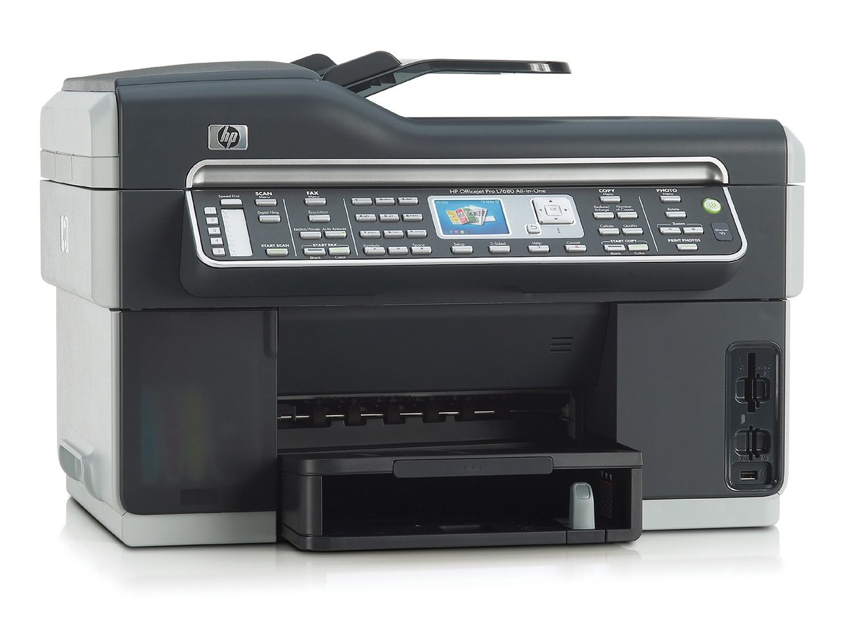 HP Officejet Pro L7680 All-in-One Color Inkjet Printer - 4800 dpi, 35 ppm, USB, PictBridge at TigerDirect.com