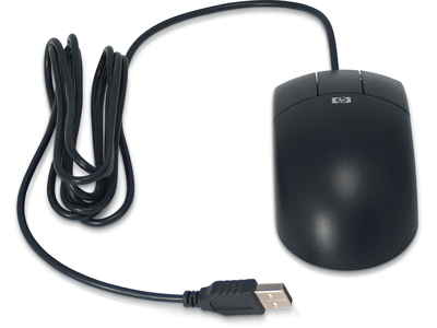 HP USB Optical 3-button Mouse