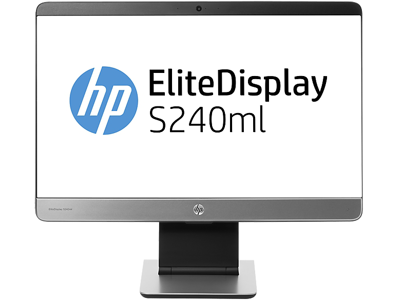 HP EliteDisplay S240ml 23.8-in IPS LED Backlit MHL Monitor