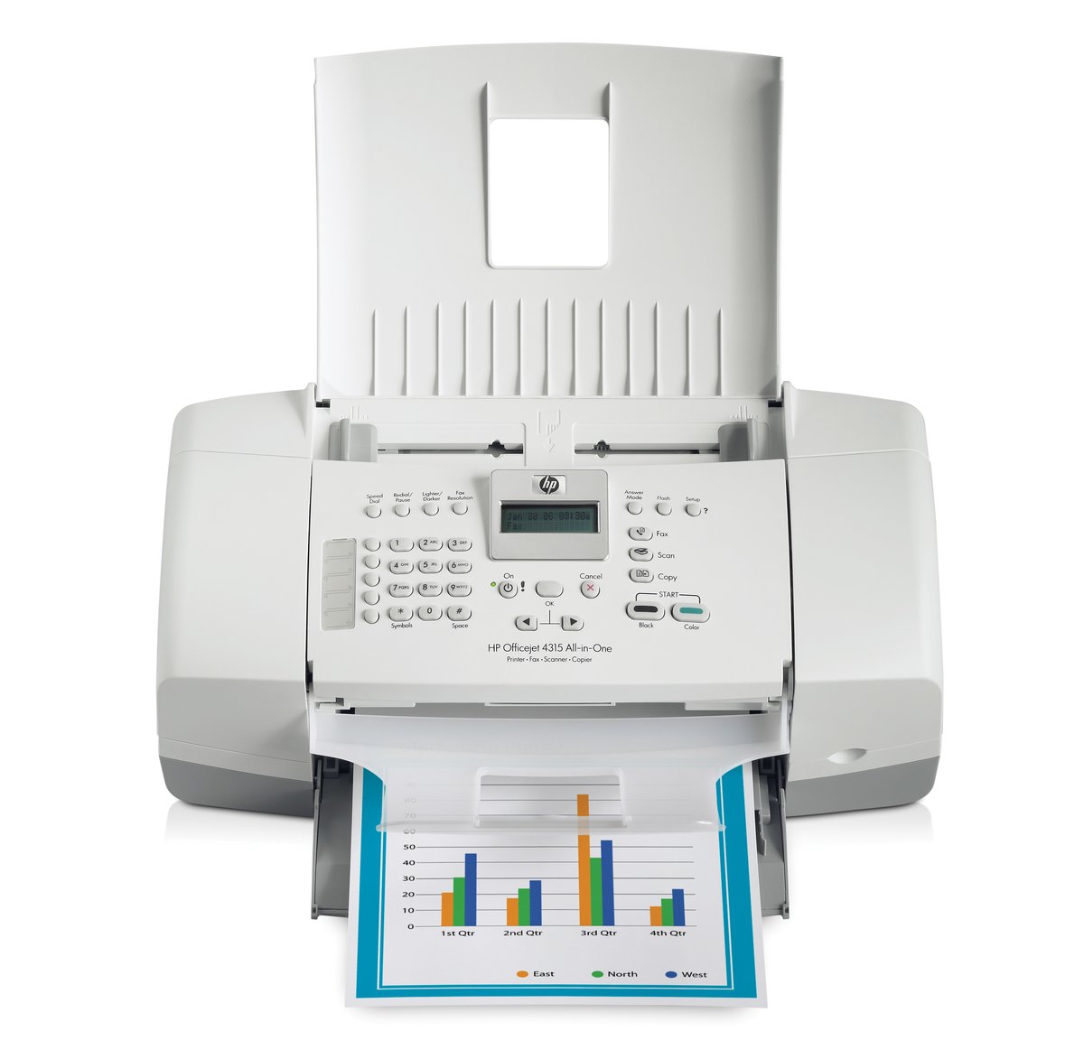 slide 1 of 3,show larger image, hp officejet 4315 all-in-